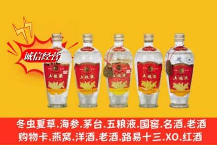 衡水冀州区回收老五粮液